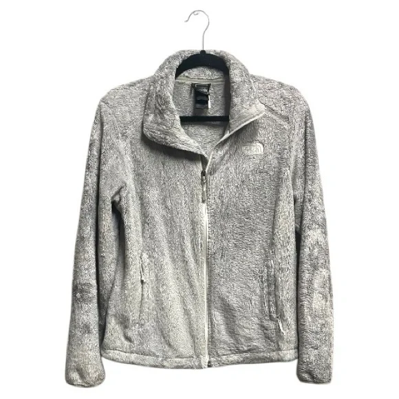 The North Face Osito Fleece Full Zip Jacket Gray/Silver- Size Medium - Picture 1 of 10